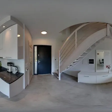 公寓 Apartament Silence Dwupoziomowy Sun7 波别罗沃